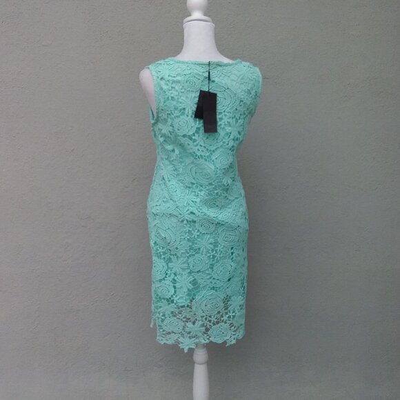 Anthropologie Solitaire Dress Lace Sleeveless Shift Dress New with Tags Med - Picture 4 of 7